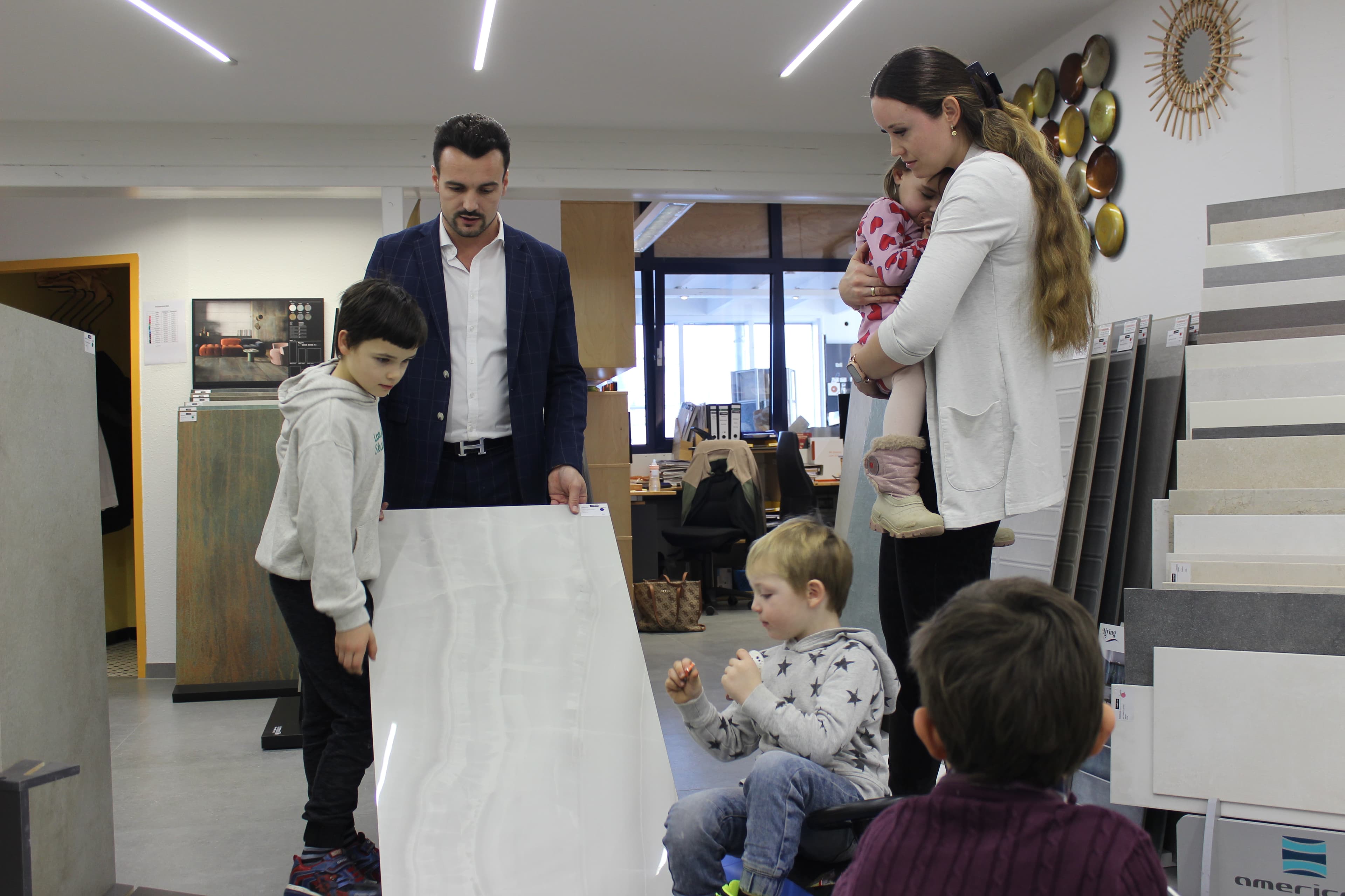 HÜTO Fliesen & Naturstein Thomas Hübner Familienfreundlich Fliesen Bemustern Termin
