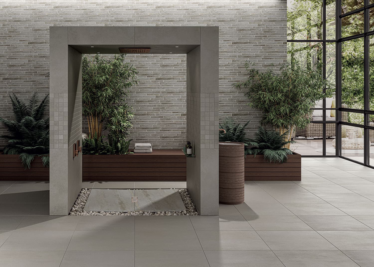 Terrassenplatten Garten Poolbereich mit HÜTO Thomas Hübner Fliesen & Natursteine auf höchstem Niveau in Memmingen mit Farb- & Stilberatung