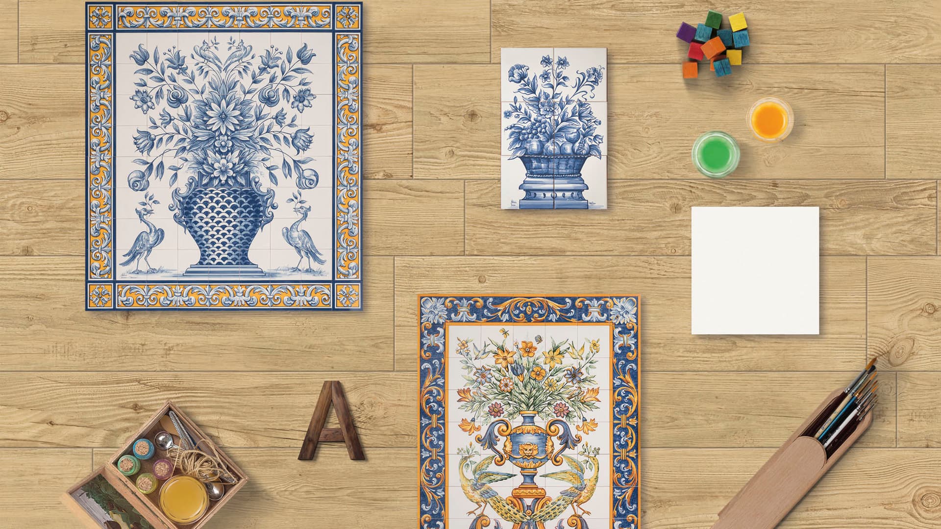 Aleluia Protugal Fliesen Handbemalt Orientalische Motive bei HÜTO Fliesen & Natursteine Thomas Hübner